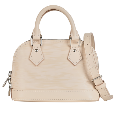 Nano Alma, £1,150, Handbags, Cream, Leather, Front view